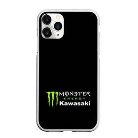 Чехол для iPhone 11 Pro матовый с принтом MONSTER ENERGY KAWASAKI (Z) в Тюмени, Силикон |  | bike | energy | kawasaki | monster | monster energy | moto | motocross | ninja | sport | zzr | кавасаки | кавасаки ниндзя | монстер энерджи | монстр | мото | мотокросс | ниндзя | спорт | энергия