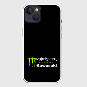 Чехол для iPhone 13 с принтом MONSTER ENERGY KAWASAKI | МОНСТЕР ЭНЕРДЖИ КАВАСАКИ (Z) в Тюмени,  |  | bike | energy | kawasaki | monster | monster energy | moto | motocross | ninja | sport | zzr | кавасаки | кавасаки ниндзя | монстер энерджи | монстр | мото | мотокросс | ниндзя | спорт | энергия