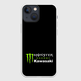 Чехол для iPhone 13 mini с принтом MONSTER ENERGY KAWASAKI | МОНСТЕР ЭНЕРДЖИ КАВАСАКИ (Z) в Тюмени,  |  | Тематика изображения на принте: bike | energy | kawasaki | monster | monster energy | moto | motocross | ninja | sport | zzr | кавасаки | кавасаки ниндзя | монстер энерджи | монстр | мото | мотокросс | ниндзя | спорт | энергия