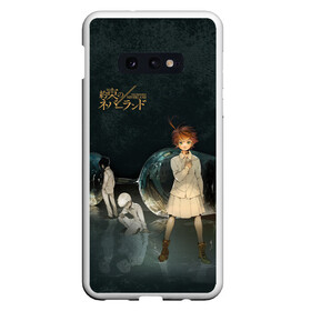 Чехол для Samsung S10E с принтом The Promised Neverland Logo в Тюмени, Силикон | Область печати: задняя сторона чехла, без боковых панелей | anime | emma | mango | the promised neverland | yakusoku no neverland | аниме | манга | обещанная страна грёз | обещанный неверленд