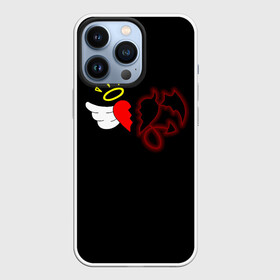 Чехол для iPhone 13 Pro с принтом Добро и зло, Payton Moormeier в Тюмени,  |  | p y t n | payton moormeier | pytn | tik tok | tiktok | tiktoker | блоггер пэйтон | добро и зло | мурмейер | мурмиер | пейтон | разбитое сердце | розы | тик ток | тикток