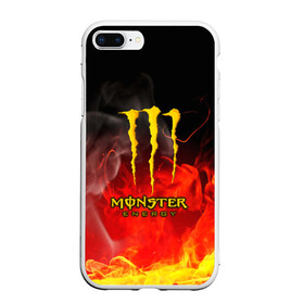 Чехол для iPhone 7Plus/8 Plus матовый с принтом MONSTER ENERGY в Тюмени, Силикон | Область печати: задняя сторона чехла, без боковых панелей | energy | honda | mercedes | monster energy | porsche | racing | sport | toyota | автомобил | автомобильные | марка | машины | митсубиси | монстр | монстр энерджи | порше | спорт | тесла | тойота | хонда