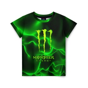 Детская футболка 3D с принтом MONSTER ENERGY в Тюмени, 100% гипоаллергенный полиэфир | прямой крой, круглый вырез горловины, длина до линии бедер, чуть спущенное плечо, ткань немного тянется | energy | honda | mercedes | monster energy | porsche | racing | sport | toyota | автомобил | автомобильные | марка | машины | митсубиси | монстр | монстр энерджи | порше | спорт | тесла | тойота | хонда