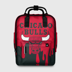 Женский рюкзак 3D с принтом Chicago Bulls. в Тюмени, 100% полиэстер | лямки с регулируемой длиной, сверху ручки, чтобы рюкзак нести как сумку. Основное отделение закрывается на молнию, как и внешний карман. Внутри два дополнительных кармана, один из которых закрывается на молнию. По бокам два дополнительных кармашка, куда поместится маленькая бутылочка
 | 23 | air jordan | bulls | chicago bulls | jordan | michael jordan | nba | paris saint germain | psg | red | sport | быки | джордан | майкл джордан | псж | спорт | чикаго буллс