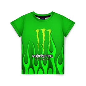 Детская футболка 3D с принтом MONSTER ENERGY в Тюмени, 100% гипоаллергенный полиэфир | прямой крой, круглый вырез горловины, длина до линии бедер, чуть спущенное плечо, ткань немного тянется | energy | honda | mercedes | monster energy | porsche | racing | sport | toyota | автомобил | автомобильные | марка | машины | митсубиси | монстр | монстр энерджи | порше | спорт | тесла | тойота | хонда