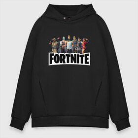 Мужское худи Oversize хлопок с принтом FORTNITE в Тюмени, френч-терри — 70% хлопок, 30% полиэстер. Мягкий теплый начес внутри —100% хлопок | боковые карманы, эластичные манжеты и нижняя кромка, капюшон на магнитной кнопке | fortnite | fortnite 2 | fortnite battle royale | fortnite mobile | marshmello | маршмелло. | маршмело | фортнайт