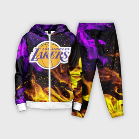 Детский костюм 3D с принтом LA LAKERS в Тюмени,  |  | america | basketball | kobe bryant | la | la lakers | lakers | los angeles lakers | nba | usa | баскетбол | кобе брайант | лос анджелес лейкерс | нба | сша