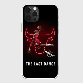 Чехол для iPhone 12 Pro с принтом The Last Dance в Тюмени, силикон | область печати: задняя сторона чехла, без боковых панелей | air | ball | basket | basketball | bulls | chicago | dance | jordan | jordans | jumpman | last | nba | sport | баскетбол | джордан | майкл | мяч | нба | последний | спорт | танец