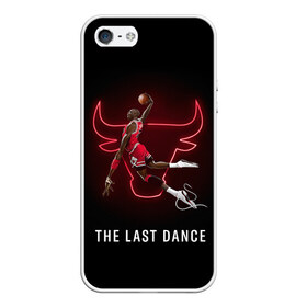 Чехол для iPhone 5/5S матовый с принтом The Last Dance в Тюмени, Силикон | Область печати: задняя сторона чехла, без боковых панелей | air | ball | basket | basketball | bulls | chicago | dance | jordan | jordans | jumpman | last | nba | sport | баскетбол | джордан | майкл | мяч | нба | последний | спорт | танец