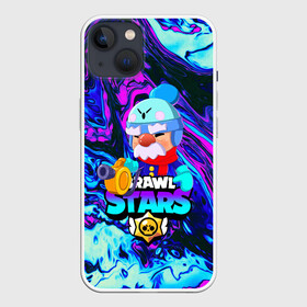 Чехол для iPhone 13 с принтом BRAWL STARS GALE в Тюмени,  |  | bibi | brawl stars | coach mike | crow | gale | leon | leon shark | max | mecha crow | mortis | mr.p | phoenix | sally leon | sandy | spike | sprout | tara | unicorn | virus 8 bit | werewolf | ворон | оборотень