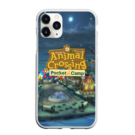 Чехол для iPhone 11 Pro матовый с принтом ANIMAL CROSSING в Тюмени, Силикон |  | Тематика изображения на принте: animal crossing:new horizons | game | nintendo | анимал кроссинг | животные | звери | игра | нинтендо | пересечение животных