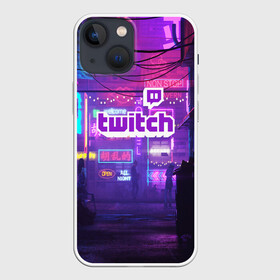 Чехол для iPhone 13 mini с принтом TWITCH в Тюмени,  |  | game | gamer | logo | trend | twitch | twitties | игры | логотип | мода | надписи | стрим | твитч | тренд