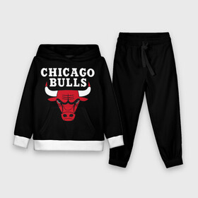 Детский костюм 3D (с толстовкой) с принтом CHICAGO BULLS | ЧИКАГО БУЛЛС в Тюмени,  |  | bulls | chicago | chicago bulls | nba | red bulls | usa | америка | быки | нба | сша | чикаго буллс