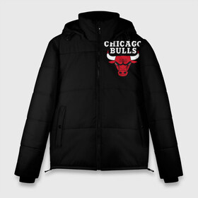 Мужская зимняя куртка 3D с принтом CHICAGO BULLS в Тюмени, верх — 100% полиэстер; подкладка — 100% полиэстер; утеплитель — 100% полиэстер | длина ниже бедра, свободный силуэт Оверсайз. Есть воротник-стойка, отстегивающийся капюшон и ветрозащитная планка. 

Боковые карманы с листочкой на кнопках и внутренний карман на молнии. | bulls | chicago | chicago bulls | nba | red bulls | usa | америка | быки | нба | сша | чикаго буллс