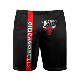 Мужские шорты спортивные с принтом CHICAGO BULLS в Тюмени,  |  | bulls | chicago | chicago bulls | nba | red bulls | usa | америка | быки | нба | сша | чикаго буллс
