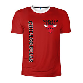 Мужская футболка 3D спортивная с принтом CHICAGO BULLS | ЧИКАГО БУЛЛС в Тюмени, 100% полиэстер с улучшенными характеристиками | приталенный силуэт, круглая горловина, широкие плечи, сужается к линии бедра | Тематика изображения на принте: bulls | chicago | chicago bulls | nba | red bulls | usa | америка | быки | нба | сша | чикаго буллс