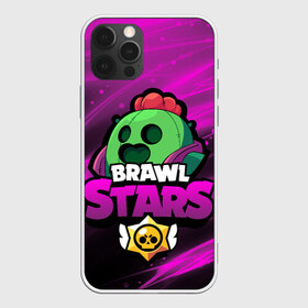 Чехол для iPhone 12 Pro Max с принтом СПАЙК BRAWL STARS в Тюмени, Силикон |  | Тематика изображения на принте: brawl stars spike | spike | бравл старс спайк | бравлер | кактус | спайк | спайк brawl stars