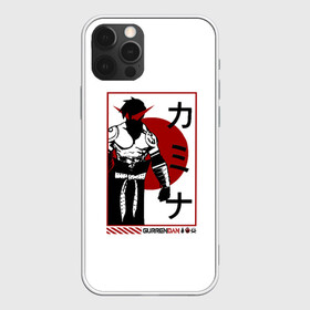 Чехол для iPhone 12 Pro Max с принтом Гуррен Лаганн Камина в Тюмени, Силикон |  | gurren | japan | kamina | lagann | аниме | бур | гуррен | гуррендан | ёко | иероглифы | камина | лаганн | промар | самурай | симон | стиль | япония | японский