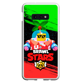 Чехол для Samsung S10E с принтом BRAWL STARS (NEW SPROUT) [8] в Тюмени, Силикон | Область печати: задняя сторона чехла, без боковых панелей | Тематика изображения на принте: 8 bit | android | brawl | brawl stars | clash | clash royale | game | leon | royale | sprout | stars | андроид | игра | кольт | леон | мобильные игры | спраут