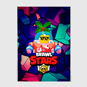 Постер с принтом BRAWL STARS (NEW SPROUT) [12] в Тюмени, 100% бумага
 | бумага, плотность 150 мг. Матовая, но за счет высокого коэффициента гладкости имеет небольшой блеск и дает на свету блики, но в отличии от глянцевой бумаги не покрыта лаком | 8 bit | android | brawl | brawl stars | clash | clash royale | game | leon | royale | sprout | stars | андроид | игра | кольт | леон | мобильные игры | спраут