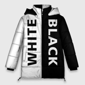 Женская зимняя куртка 3D с принтом BLACK & WHITE в Тюмени, верх — 100% полиэстер; подкладка — 100% полиэстер; утеплитель — 100% полиэстер | длина ниже бедра, силуэт Оверсайз. Есть воротник-стойка, отстегивающийся капюшон и ветрозащитная планка. 

Боковые карманы с листочкой на кнопках и внутренний карман на молнии | abstraction | black and white | geometry | hexagon | neon | paints | stripes | texture | triangle | абстракция | брызги | геометрия | краски | неон | неоновый | соты | текстура