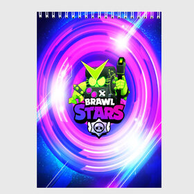 Скетчбук с принтом BRAWL STARSVIRUS в Тюмени, 100% бумага
 | 48 листов, плотность листов — 100 г/м2, плотность картонной обложки — 250 г/м2. Листы скреплены сверху удобной пружинной спиралью | 8 | 8 bit | bibi | brawl stars | brock | bull | crow | dinomike | el primo | leon | mobile game | mr.p | nita | poko | ricochet | stars | tara | бравл старс | ворон | леон | мобильные игры