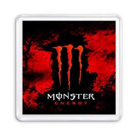 Магнит 55*55 с принтом MONSTER ENERGY (Z) в Тюмени, Пластик | Размер: 65*65 мм; Размер печати: 55*55 мм | black monster | bmx | claw | cybersport | energy | monster | monster energy | moto | motocross | race | sport | киберспорт | когти | монстер энерджи | монстр | мото | мотокросс | ралли | скейтбординг | спорт | энергия