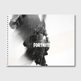 Альбом для рисования с принтом Fortnite в Тюмени, 100% бумага
 | матовая бумага, плотность 200 мг. | выживание | зомби | кооператив | королевской битва | онлайн игра | соревнование