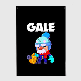 Постер с принтом BRAWL STARS GALE в Тюмени, 100% бумага
 | бумага, плотность 150 мг. Матовая, но за счет высокого коэффициента гладкости имеет небольшой блеск и дает на свету блики, но в отличии от глянцевой бумаги не покрыта лаком | bibi | brawl stars | coach mike | crow | gale | leon | leon shark | max | mecha crow | mortis | mr.p | phoenix | sally leon | sandy | spike | sprout | tara | unicorn | virus 8 bit | werewolf | ворон | оборотень