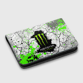 Картхолдер с принтом с принтом MONSTER ENERGY (Z) в Тюмени, натуральная матовая кожа | размер 7,3 х 10 см; кардхолдер имеет 4 кармана для карт; | black monster | bmx | claw | cybersport | energy | monster | monster energy | moto | motocross | race | sport | киберспорт | когти | монстер энерджи | монстр | мото | мотокросс | ралли | скейтбординг | спорт | то | энергия