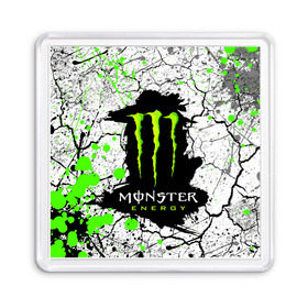 Магнит 55*55 с принтом MONSTER ENERGY (Z) в Тюмени, Пластик | Размер: 65*65 мм; Размер печати: 55*55 мм | black monster | bmx | claw | cybersport | energy | monster | monster energy | moto | motocross | race | sport | киберспорт | когти | монстер энерджи | монстр | мото | мотокросс | ралли | скейтбординг | спорт | то | энергия