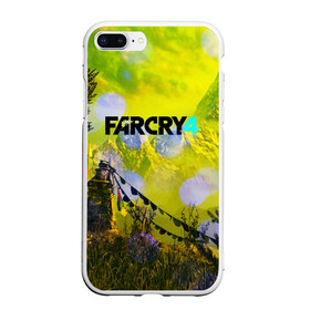 Чехол для iPhone 7Plus/8 Plus матовый с принтом FARCRY4 в Тюмени, Силикон | Область печати: задняя сторона чехла, без боковых панелей | far cry | farcry | game | ubisof | выживание | джунгли | игры | остров | фар край