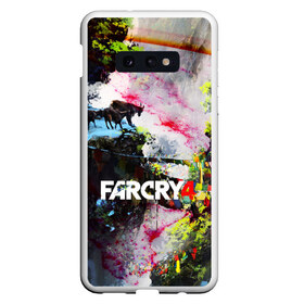 Чехол для Samsung S10E с принтом FARCRY4 в Тюмени, Силикон | Область печати: задняя сторона чехла, без боковых панелей | 