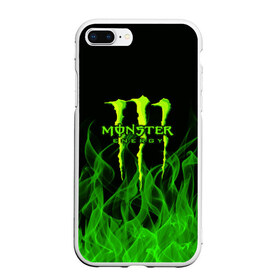 Чехол для iPhone 7Plus/8 Plus матовый с принтом MONSTER ENERGY в Тюмени, Силикон | Область печати: задняя сторона чехла, без боковых панелей | energy | honda | mercedes | monster energy | porsche | racing | sport | toyota | автомобил | автомобильные | марка | машины | митсубиси | монстр | монстр энерджи | порше | спорт | тесла | тойота | хонда