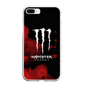 Чехол для iPhone 7Plus/8 Plus матовый с принтом MONSTER ENERGY в Тюмени, Силикон | Область печати: задняя сторона чехла, без боковых панелей | energy | honda | mercedes | monster energy | porsche | racing | sport | toyota | автомобил | автомобильные | марка | машины | митсубиси | монстр | монстр энерджи | порше | спорт | тесла | тойота | хонда