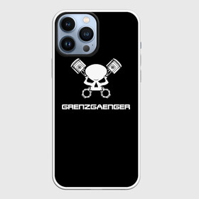 Чехол для iPhone 13 Pro Max с принтом Grenzgaenger в Тюмени,  |  | grenzgaenger | авто | байк | байкер | гонки | гонщик | двигатель | механик | мото | поршень | череп