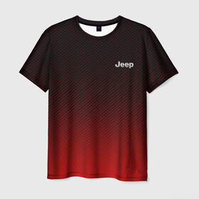 Мужская футболка 3D с принтом Jeep (+спина) (Z) в Тюмени, 100% полиэфир | прямой крой, круглый вырез горловины, длина до линии бедер | Тематика изображения на принте: 4на4 | auto | baja | jeep | offroad | trofi | авто | автомобиль | ам | баха | бездорожье | внедорожник | джип | джипинг | джиппинг | машина | машины | оффроад | полный привод
