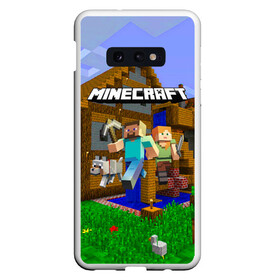 Чехол для Samsung S10E с принтом Minecraft в Тюмени, Силикон | Область печати: задняя сторона чехла, без боковых панелей | Тематика изображения на принте: craft | game | mine | minecraft | minecraftmemories | pixel | tnt | twitter | блок | динамит | игра | красный блок | майнкрафт | маркус перссон | пиксель | ремесло | тротил | шахта