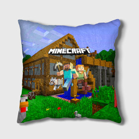 Подушка 3D с принтом Minecraft. в Тюмени, наволочка – 100% полиэстер, наполнитель – холлофайбер (легкий наполнитель, не вызывает аллергию). | состоит из подушки и наволочки. Наволочка на молнии, легко снимается для стирки | craft | game | mine | minecraft | minecraftmemories | pixel | tnt | twitter | блок | динамит | игра | красный блок | майнкрафт | маркус перссон | пиксель | ремесло | тротил | шахта