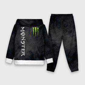 Детский костюм 3D (с толстовкой) с принтом MONSTER ENERGY в Тюмени,  |  | black monster | bmx | claw | cybersport | energy | monster | monster energy | moto | motocross | race | sport | киберспорт | когти | монстер энерджи | монстр | мото | мотокросс | ралли | скейтбординг | спорт | энергия