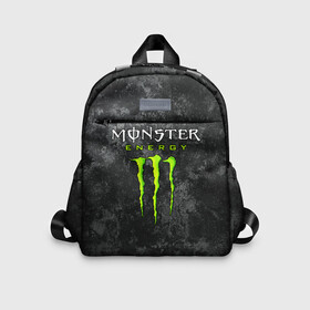 Детский рюкзак 3D с принтом MONSTER ENERGY в Тюмени, 100% полиэстер | лямки с регулируемой длиной, сверху петелька, чтобы рюкзак можно было повесить на вешалку. Основное отделение закрывается на молнию, как и внешний карман. Внутри дополнительный карман. По бокам два дополнительных кармашка | black monster | bmx | claw | cybersport | energy | monster | monster energy | moto | motocross | race | sport | киберспорт | когти | монстер энерджи | монстр | мото | мотокросс | ралли | скейтбординг | спорт | энергия