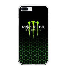 Чехол для iPhone 7Plus/8 Plus матовый с принтом MONSTER ENERGY в Тюмени, Силикон | Область печати: задняя сторона чехла, без боковых панелей | black monster | bmx | claw | cybersport | energy | monster | monster energy | moto | motocross | race | sport | киберспорт | когти | монстер энерджи | монстр | мото | мотокросс | ралли | скейтбординг | спорт | энергия