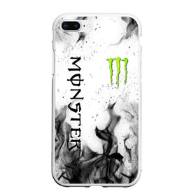 Чехол для iPhone 7Plus/8 Plus матовый с принтом MONSTER ENERGY в Тюмени, Силикон | Область печати: задняя сторона чехла, без боковых панелей | black monster | bmx | claw | cybersport | energy | monster | monster energy | moto | motocross | race | sport | киберспорт | когти | монстер энерджи | монстр | мото | мотокросс | ралли | скейтбординг | спорт | энергия