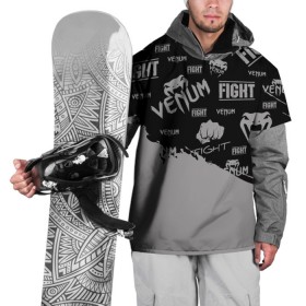 Накидка на куртку 3D с принтом VENUM в Тюмени, 100% полиэстер |  | Тематика изображения на принте: boxing gloves | flex | mma | muay thai | training | venum | бокс | венум | джиу джитсу | змея | кобра | муай тай | форма | экипировка