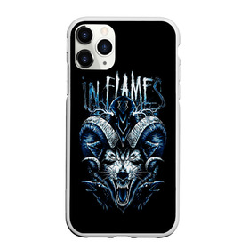 Чехол для iPhone 11 Pro матовый с принтом IN FLAMES в Тюмени, Силикон |  | alternative | hardcore | in flames | punk | rock | usa | wolf | альтернатива | волк | панк | рок