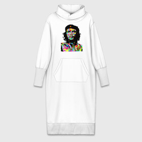 Платье удлиненное хлопок с принтом Che в Тюмени,  |  | argentina | che guevara | color | cuba | paint | revolutionary | аргентина | краска | куба | революционер | цвет | че гевара