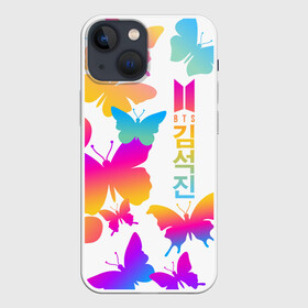 Чехол для iPhone 13 mini с принтом BTS в Тюмени,  |  | bangtan | bighit | boy | fake love | j hope | jimin | jin | jungkook | korea | kpop | live | luv | mic drop | rm | suga | v | with | бтс | кей | поп