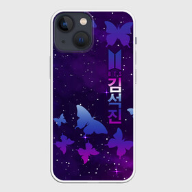 Чехол для iPhone 13 mini с принтом BTS в Тюмени,  |  | bangtan | bighit | boy | fake love | j hope | jimin | jin | jungkook | korea | kpop | live | luv | mic drop | rm | suga | v | with | бтс | кей | поп