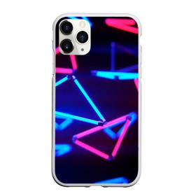 Чехол для iPhone 11 Pro матовый с принтом ABSTRACTION NEON в Тюмени, Силикон |  | Тематика изображения на принте: abstraction | geometry | optic | optical | pattern | visual | абстракция | геометрия | линии | оптические | оптический узор | полосы | психоделика | разводы | текстуры | узор | узоры | фрактал