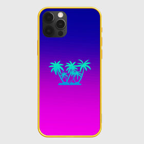 Чехол для iPhone 12 Pro Max с принтом Summer New в Тюмени, Силикон |  | art | summer | веселое | лето | пальмы